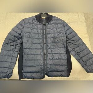 Men’s Falconeri navy puff jacket